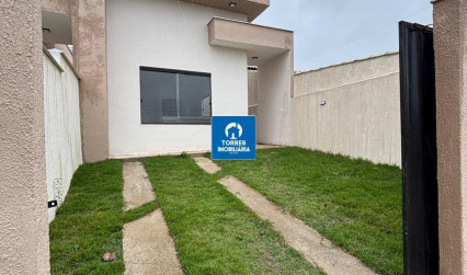 CASAS A VENDA COM 2 QUARTOS E GARAGEM - ITABORAÍ