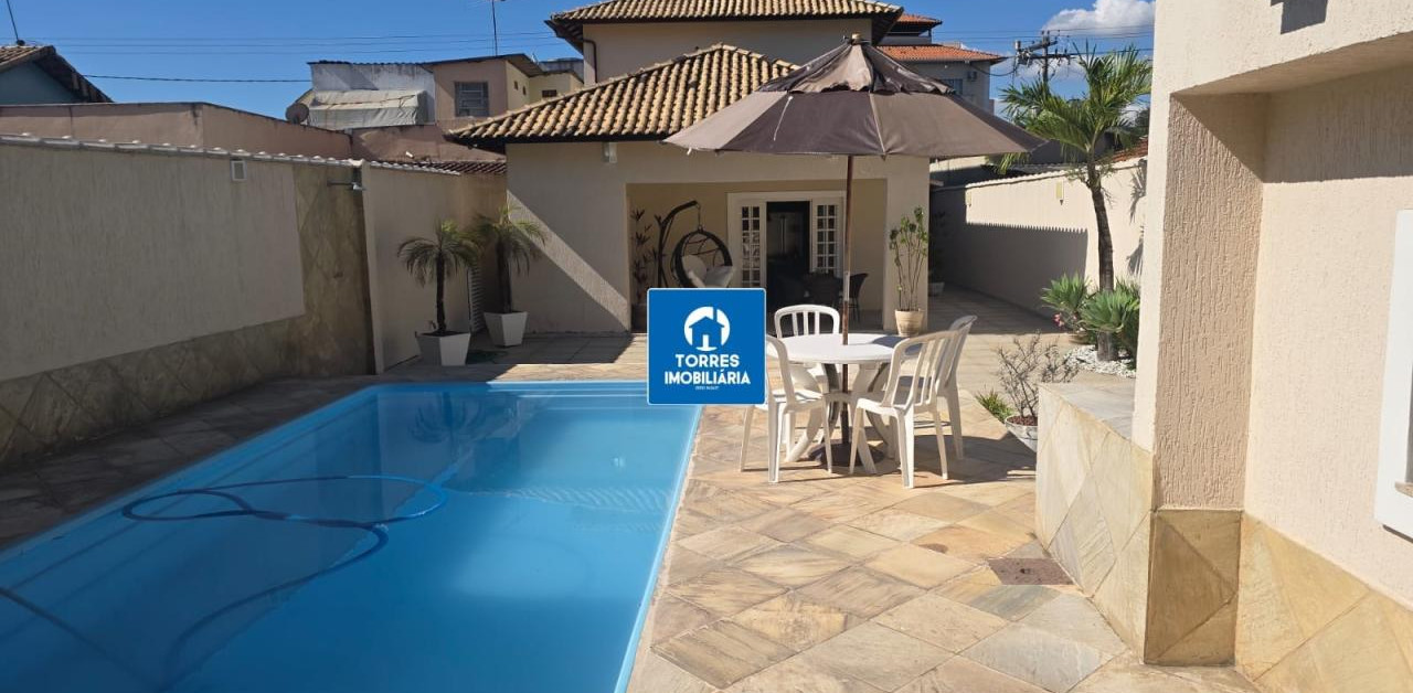 CASA 5 QUARTOS ÁREA GOURMET, PISCINA E  ENERGIA SOLAR MANGUEIRA/SG